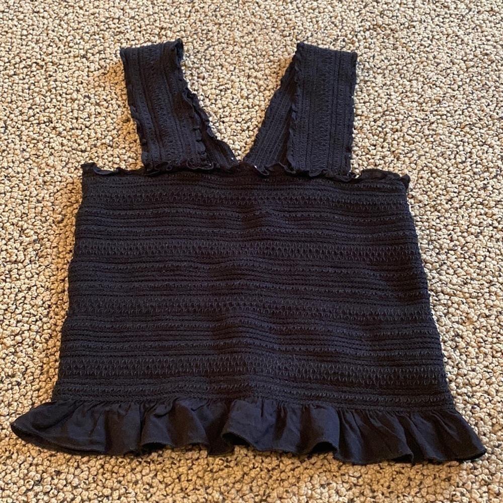 Ecote’ Black Stretchy Tank Top Size XS in Like New Condition